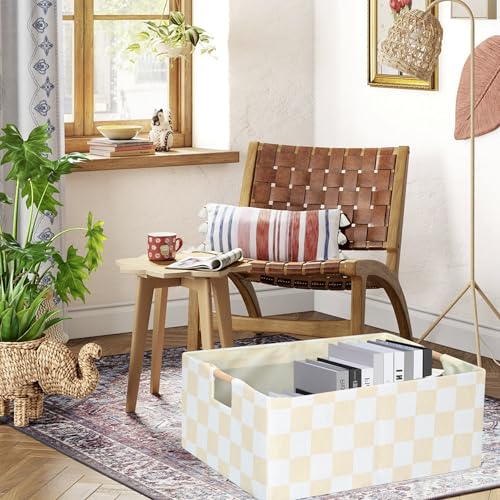 Image of Storage Bin for Shelves Rectangle Closet Baskets Foldable Box with Handles, Gray Storage Bins, Storage Boxes for Home Office Car Dormroom