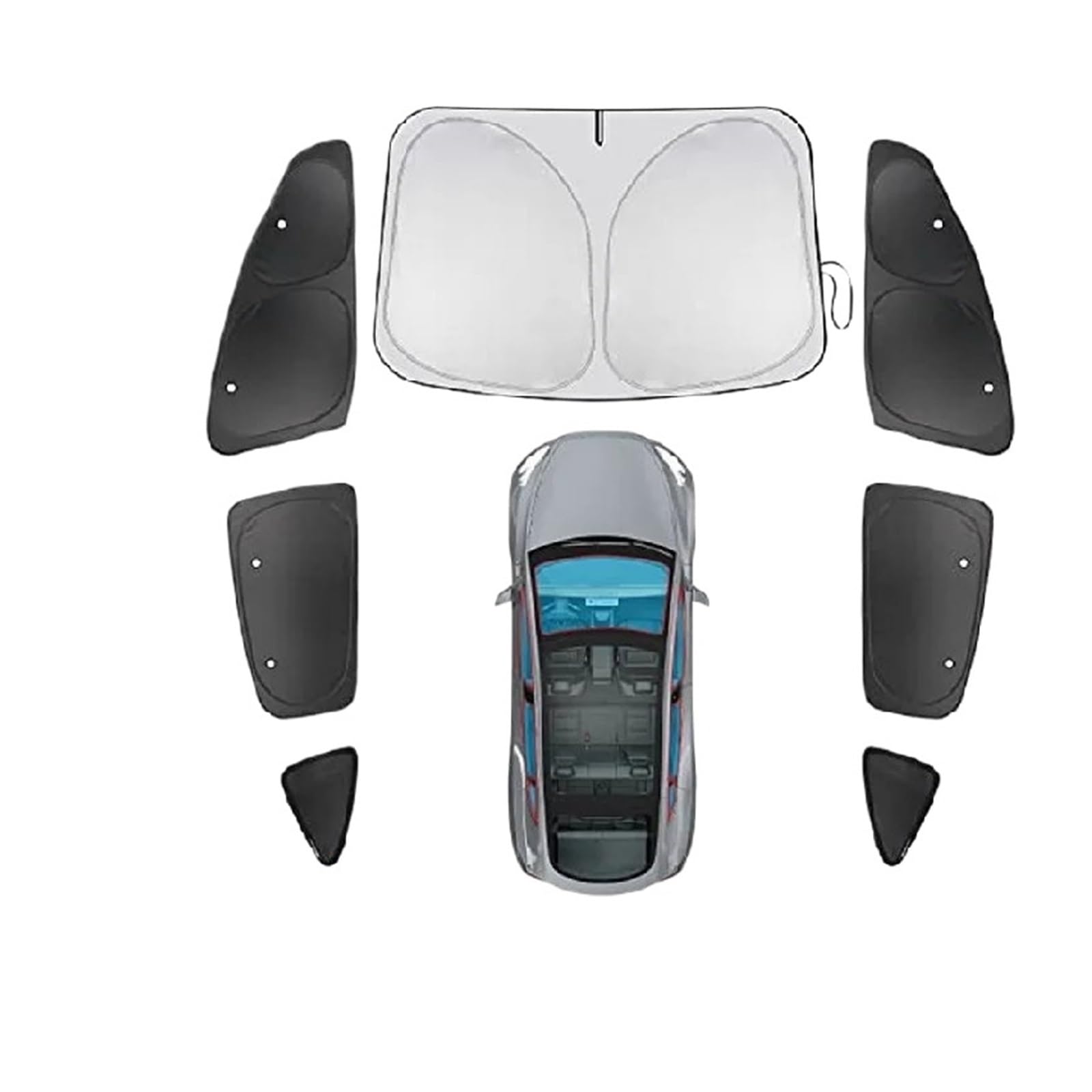 Amazon.co.jp: 車のサンシェード テスラモデル 3 ハイランド