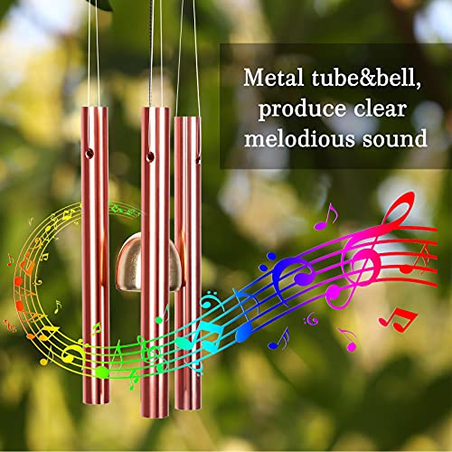 Chaves de vento Solar Hummingbird Wind Chime com tubos de metal Luzes de mudança de cor Luzes solare
