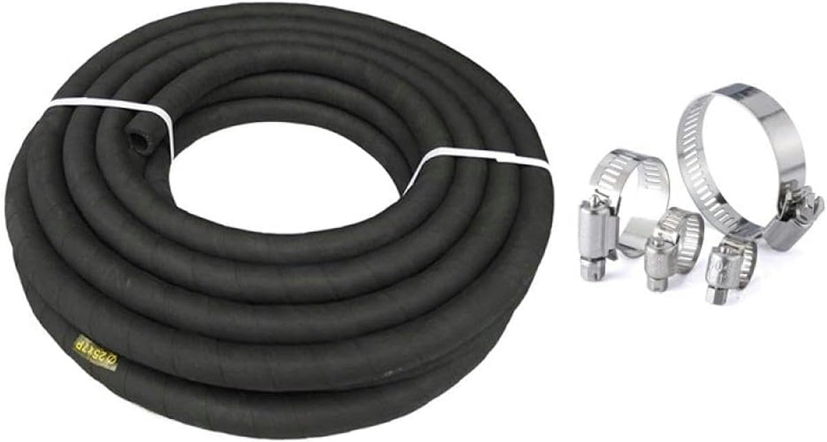 Tubo di gomma, tubo di gomma ad alta pressione, tubo flessibile ad alta temperatura, tubo flessibile del vapore-10mm * 1M * leggero -60mm * 1m * 5 piani