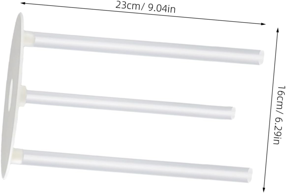iplusmile 8 Sets Plastic Cake Separator Plates with Support Rods