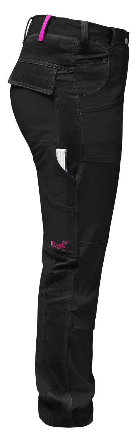 strongAnt Pantalon Femme en élastane pour la randonnée et Autres activités de Plein air et Le Travail