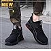 CORANSBER Steel Toe Safety Shoes for Men Women Work Sneakers Breathable Lightweight Industrial & Construction Shoe