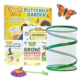 Insect Lore Butterfly Growing Kit - With Voucher to Redeem Caterpillars Later