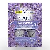 Vagisil Scentsitive Scents On-The-Go Feminine Cleansing Wipes, pH Balanced, Lavender Wildflower, Individually Wrapped, 16 Count (Pack of 1)