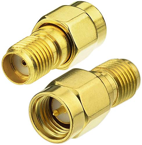 Superbat Rf Coaxial Sma Male To Sma Female Bulkhead Rg174 9.8Ft Cable + 3Pcs Rf Coax Sma Adapter Kit For Sdr Equipment Antenna Ham Radio,3G 4G Lte Antenna,Ads-B,Gps And Etc #TOP3