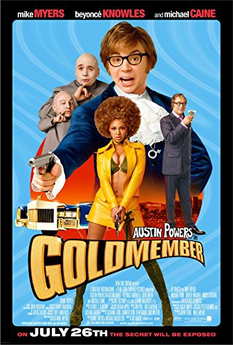 Affiche Cinema Originale Austin Powers Beyoncé Knowles 116X158Cm grand poster vintage film