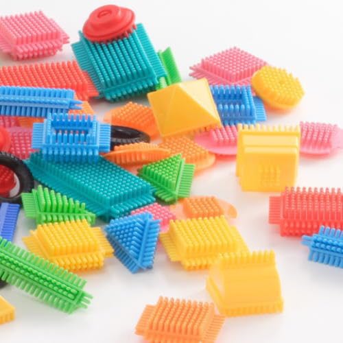 Amazon.co.jp: ペタペタブロック 101ピース MA-50956 おもちゃの