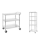 Seville Classics 3-Tier Utility Shelf