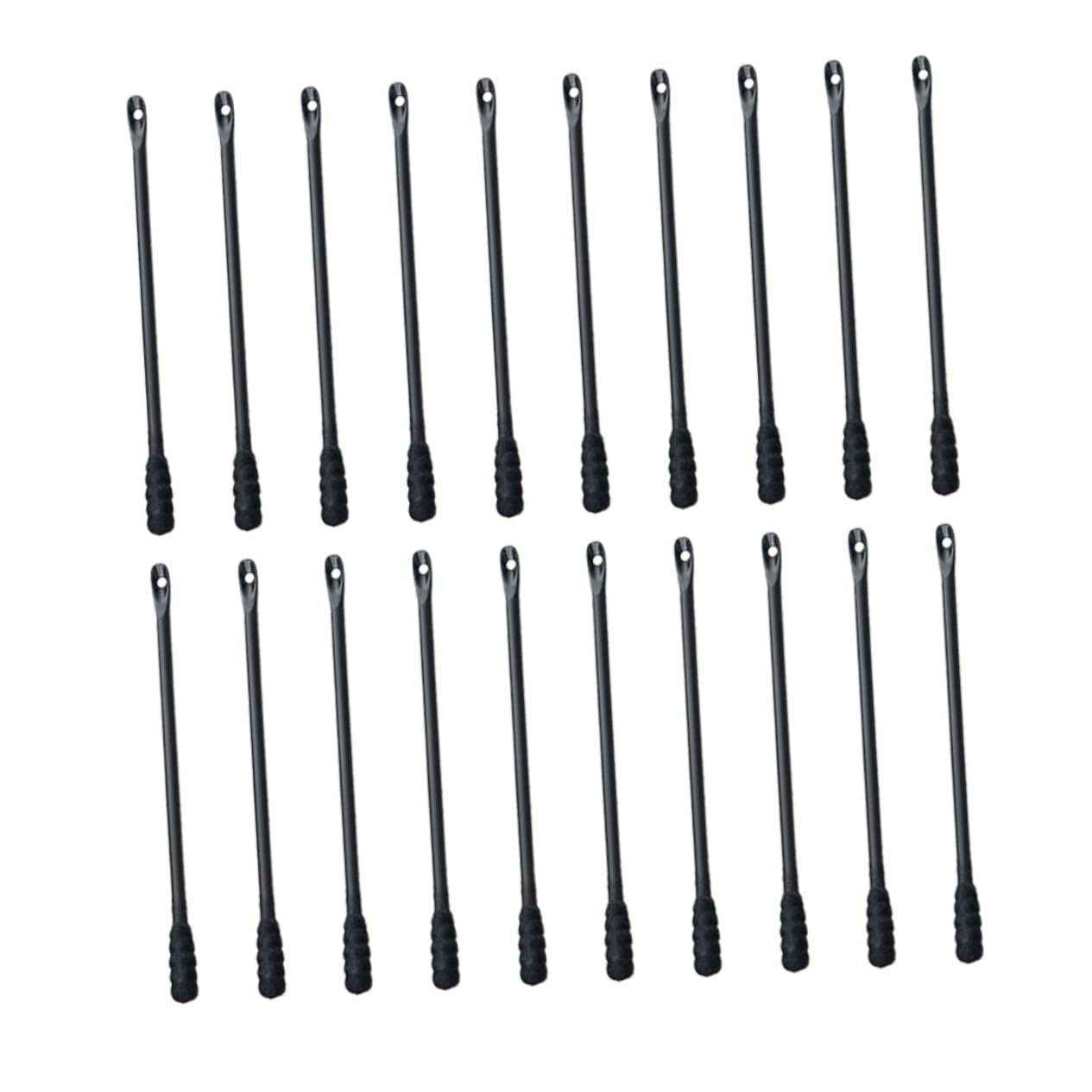 VALICLUD 100pcs Double Headed Ear Cotton Swabs Cotton Sticks for Ear Cleaning and Makeup Spiral Design for Dirt Removal Suitable for All Ages