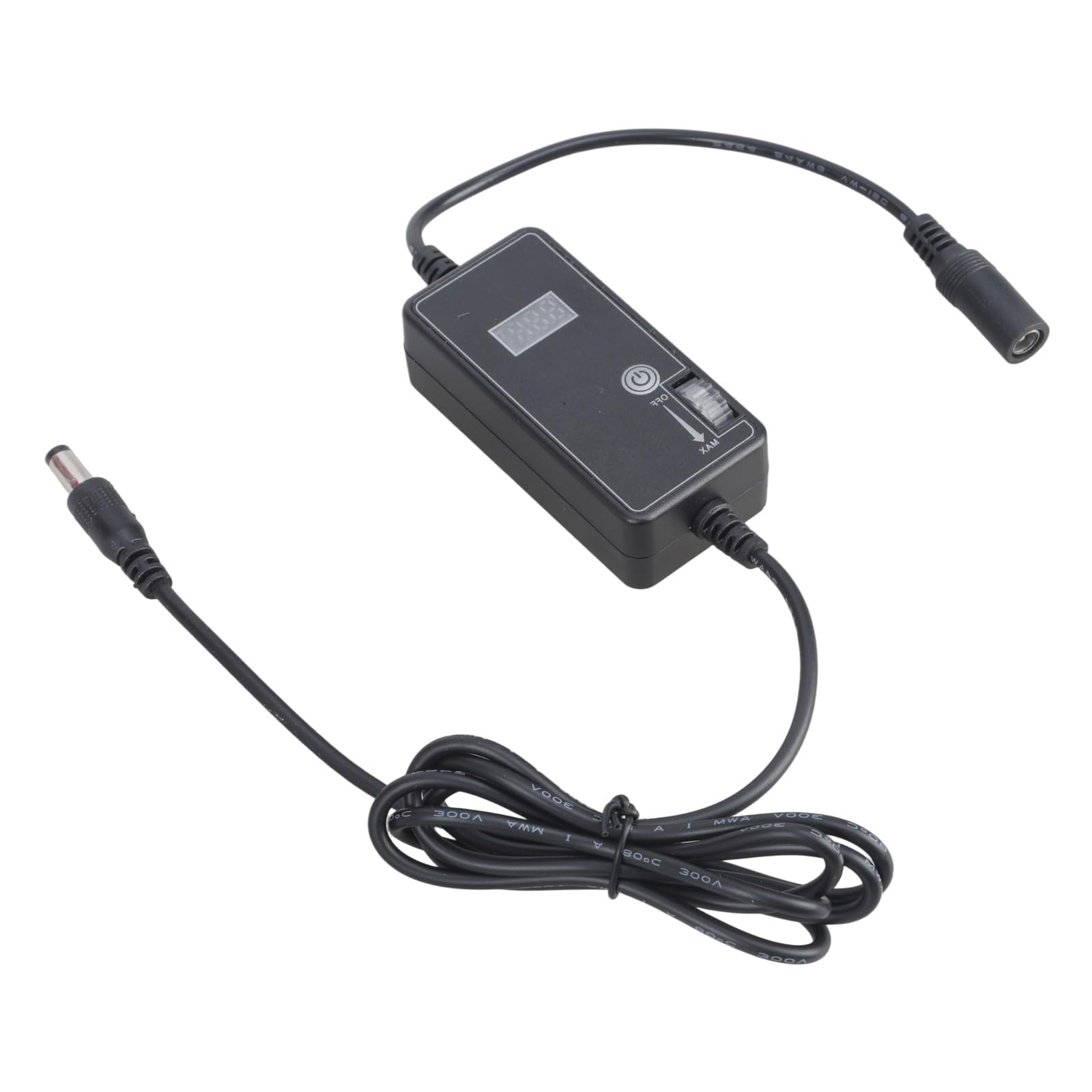 12V Variable Speed Controller with Temperature Display for Cooling Fan Blower Motor and Stepless Adjustable Adjustable Fan Regulator