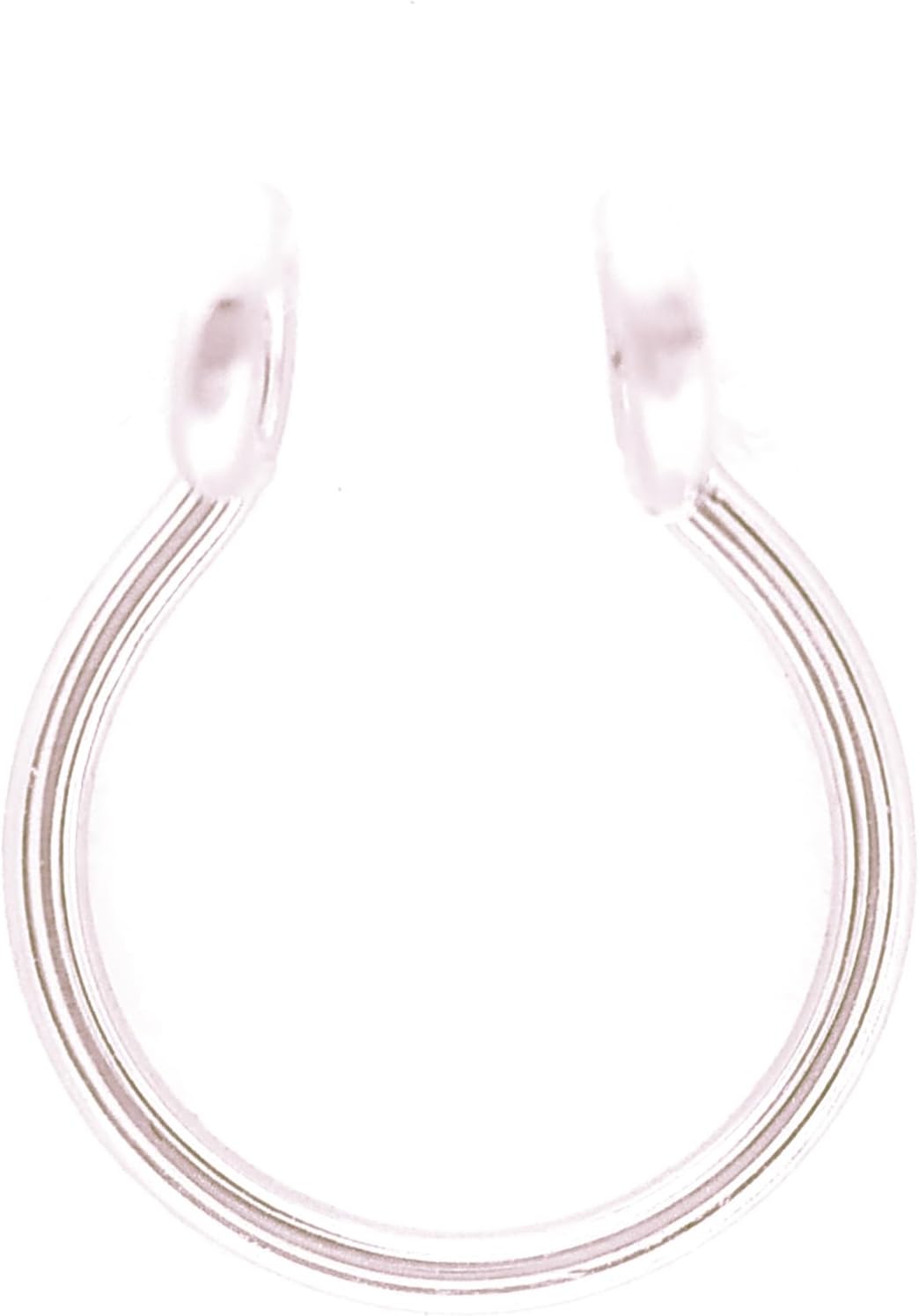 Fake Septum Ring Rose Gold Silver 18g Nose Cuff Non Pierced Jewelry Faux Piercing