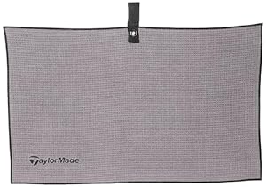 TaylorMade tm17microfibercarttwlgry Mikrofaser Golf Handtuch