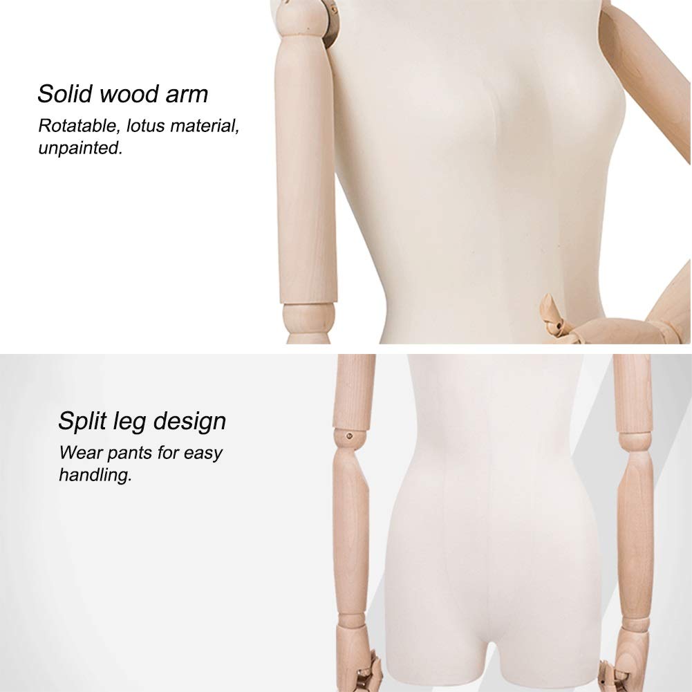 Amazon.co.jp: マネキン 上半身 トルソー レディース 360°回転