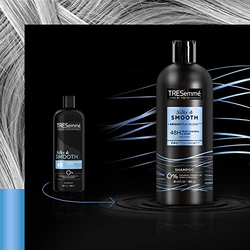 Tresemmé Silky & Smooth Anti-Frizz Shampoo For Frizzy Hair Formulated With Pro Style Technology 28 Fl Oz (Pack Of 6) #TOP7