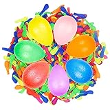 Wasserbomben Selbstschließend 111 Stück+500Stück Wasser Luftballons , Wasser balloons, Selbstschließend ohne Knoten Wasserballons Kurzzeitig Füllen Kit