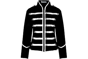 Prime Quality Black Parade Jacket for Women