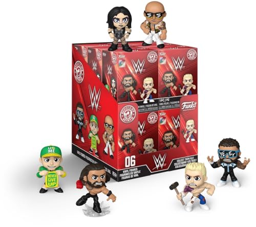 Funko Mystery Mini: WWE - 1 of 12 to collect - Styles Vary - Figura in vinile da collezione - Idea regalo - Prodotto ufficiale - Giocattoli per bambini e adulti
