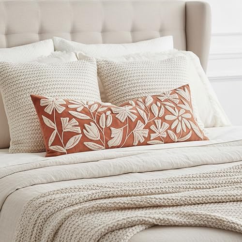 Velvet Embroidered Accent Pillow Collection