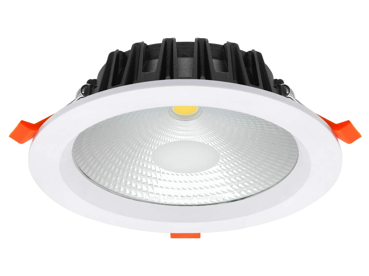 Long Life Lamp Company Cob 18W Recessed Commercial Led Downlight Daylight 6000K Ac100-240V Pl And Metal Halide Replacement Cdl18