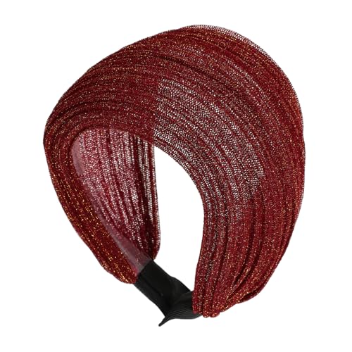 FRCOLOR Aro de la banda pinzas para el cabello de baile diadema para planchar el cabello diadema de encaje Diadema de felpa vestidor diademas para mujer antideslizantes diadema retro tela