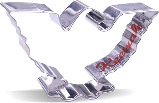 Keewah 4.1 inch American Eagle Cookie Cutter - Stainless Steel