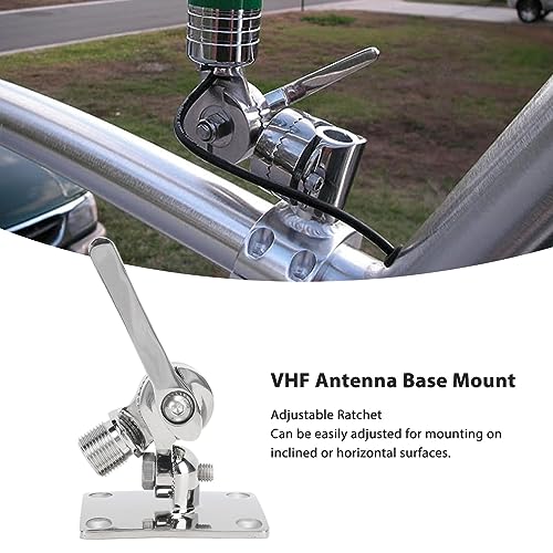 Soporte de Antena VHF de Acero Inoxidable 316 para Yate Marino 3