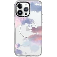 CASETiFY Clear iPhone 14 Pro Max Case [Not Yellowing / 6.6ft Drop Protection/Compatible with Magsafe] - Clouds - Clear