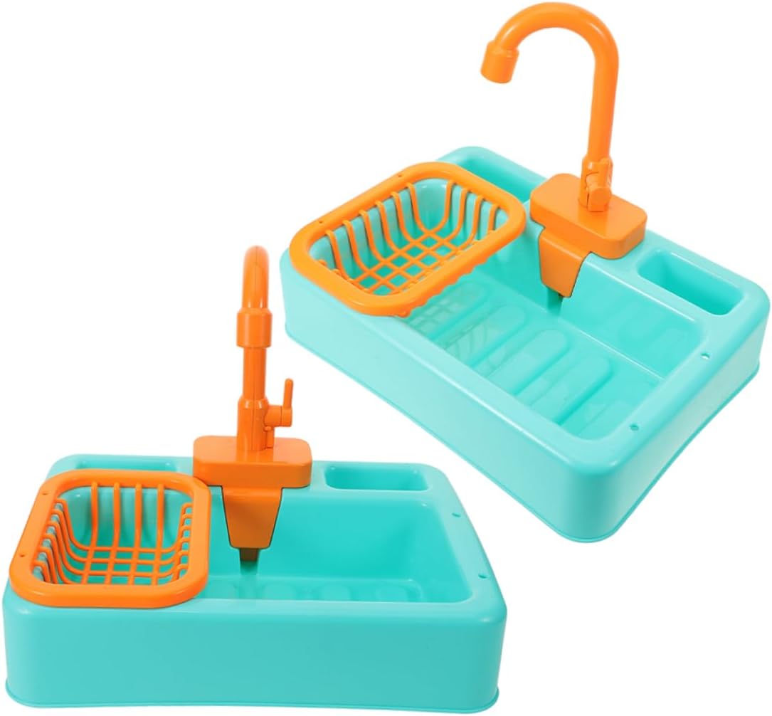 Automatic Water Circulation Bird Bathtub Plastic Bird Cleaning Supplies Parrot Bathing Fun Easy to Store Toy