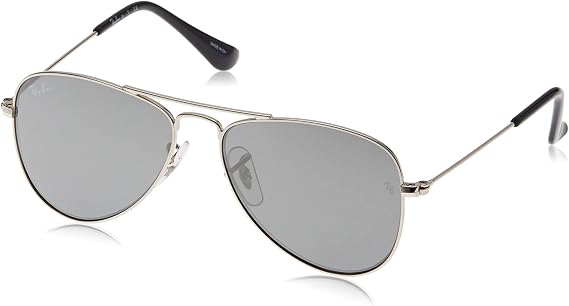 Ray-Ban 0RJ9506S 212/6G 52 Occhiali da Sole, Argento (Shiny Silver/Grey  Silver Mirror), Unisex-Bambini : Amazon.it: Abbigliamento