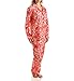 Ellen Tracy Women's Long Sleeve Flannel Pajama Set