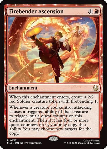 Firebender Ascension MTG