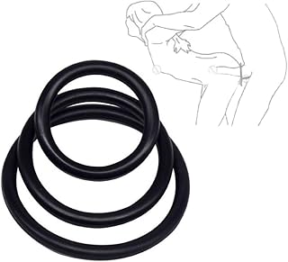 WreGmgg Anillo Deportivo De Silicona Multifuncional, Anillo De CompresióN De Silicona, Accesorios Deportivos (Excelente Equipo De Yoga Y Fitness Negro) - H