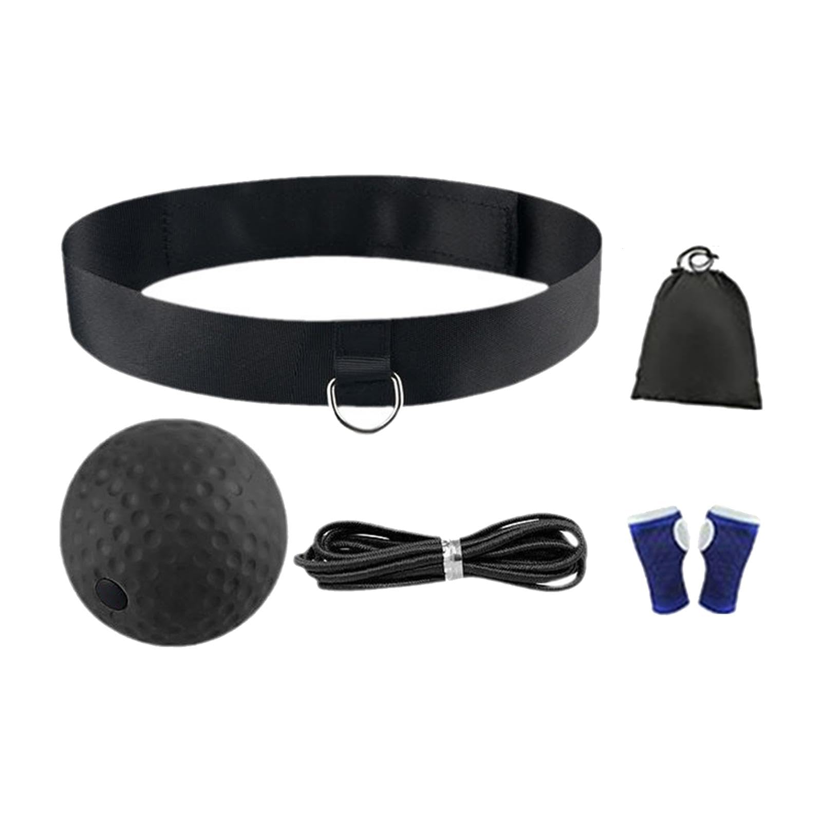 Boxing Ball Headband Fitness Boxing Gear Agility Punching Ball Black-picture-15