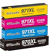 Amazon.com: 971XL 970XL Ink Cartridges High Yield Replacement for