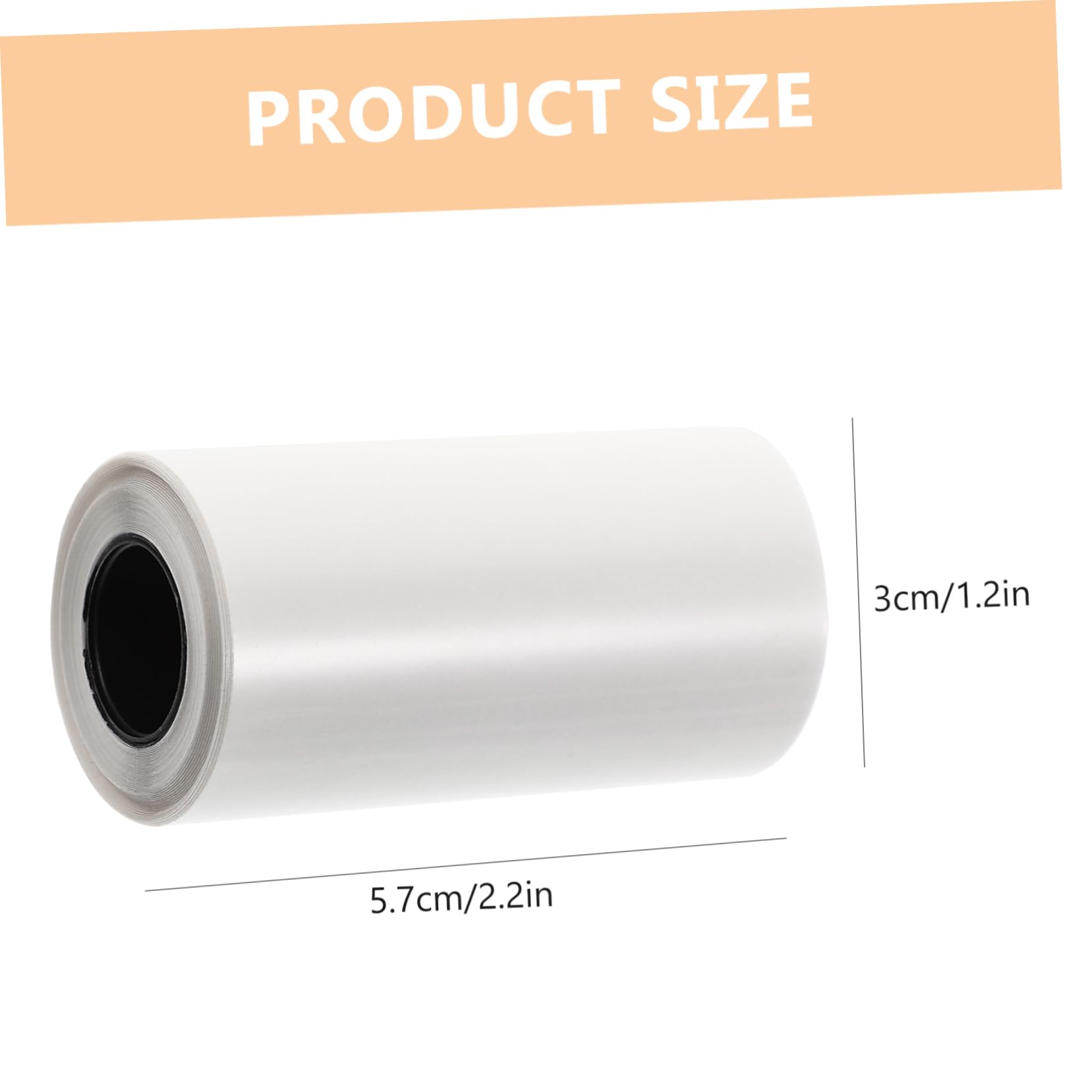 ERINGOGO 1 Roll Instant Camera Refill Thermal Paper Roll A6 Size Replacement Photo Paper