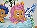 Bubble Guppies Birthday Cake Topper Set Featuring Gil and Friends with Underwater Decorative Accessories