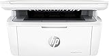 HP LaserJet M140w, 7MD72F, Imprimante Multifonction Laser A4, Monochrome, Impression Recto/Verso Manuelle en Noir et Blanc, 20 ppm, Wi-FI, Smart, Blanche - 1