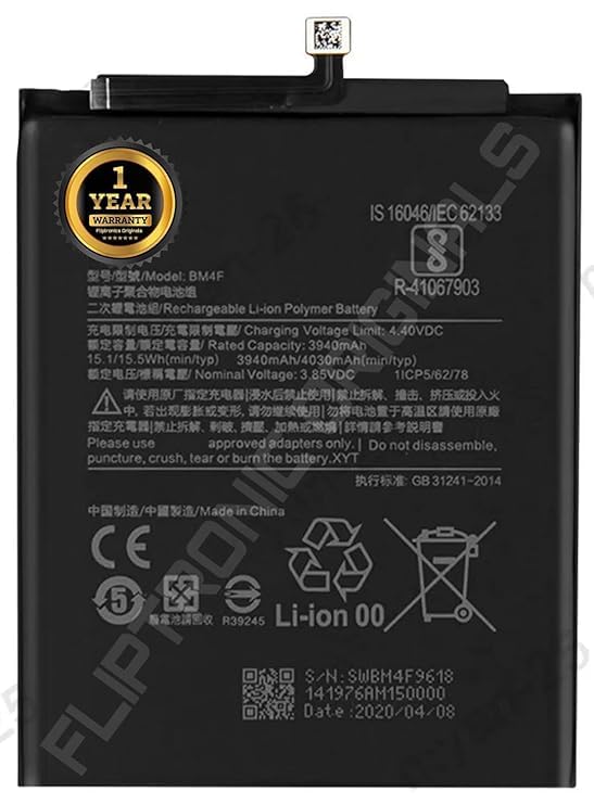 Image of BM4F Battery for Xiaomi A3 M1904F3BG, M1906F9SH, M1906F9SI Battery with 1 Year warrenty** (DD297)