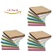 Csdtylh 18 Pads/Pack Colorful Sticky Notes, Memo Notes, Self-Stick Notes, Lined, 3 inch X 3 inch 80 Sheets/Pad,6 Colors