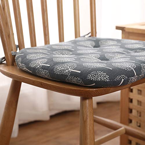 Peacewish Kitchen Chair Pads Non Slip For Home Office Dinning Chair Indoor Outdoor Seat Chair Pad (Dark Gray, Set Of 4) #TOP2