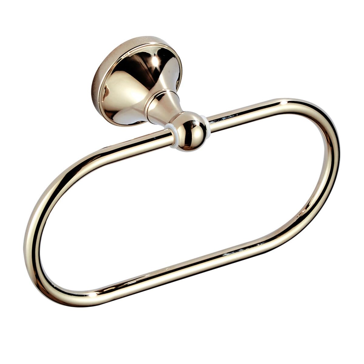 Toallero de Pared Ovalado Moderno Toallero para Baño y Cocina de Pared Hogar