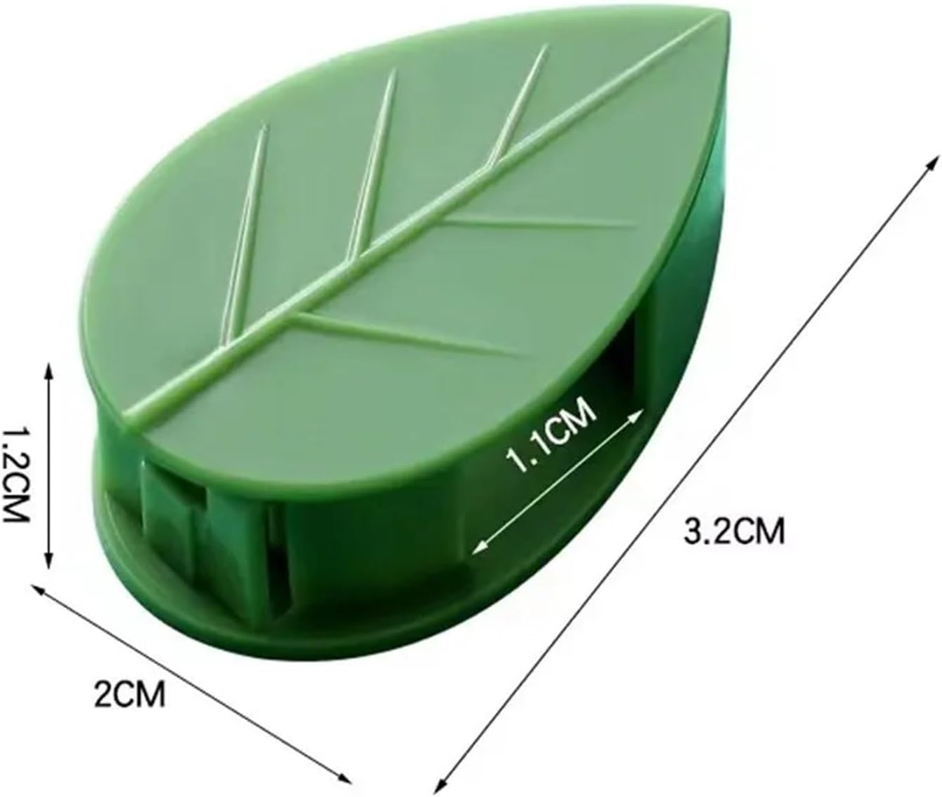 Plant Clips 300 PCS Plant Climbing Wall Fixer Leaf Type Green Plant Invisible Fixing Device for Gardening