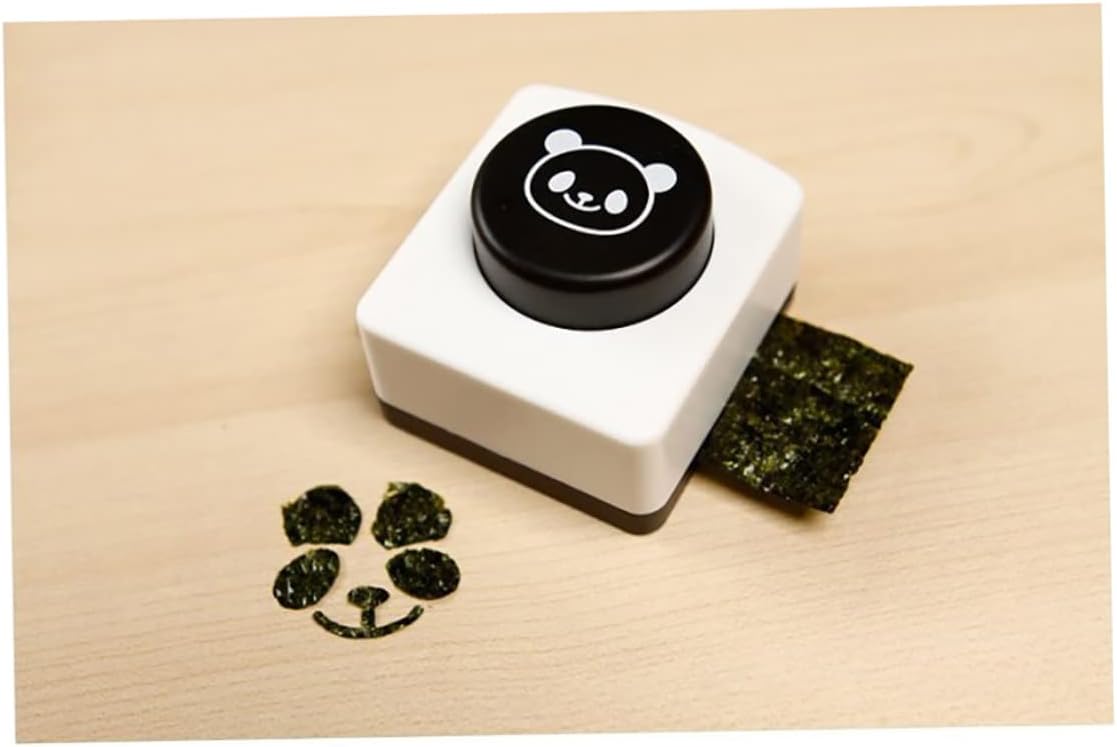 Panda Rice Shaper Mold Cute Cartoon Panda Head Shape Sushi Maker Safe & Easy to Use Seaweed Cutter DIY Kitchen Tools image 5