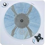 RVLOVENT Upgrade Kit Rv Trailer Camper Van Roof Vent Fan Motor Replacement, Compatible with Heng's, Ventline