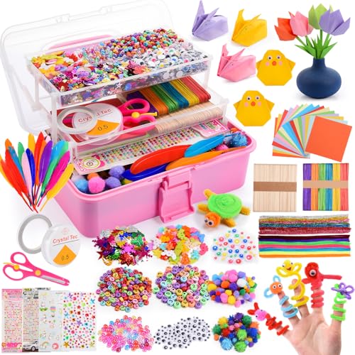 Jouet Fille 3-12 Ans, Activites Manuelles pour Enfants Cadeau Fille 3-12 Ans Jouet Enfant 4-9 Ans Fille Cadeaux Anniversaire Enfant Activite Manuelle Fille 4-9 Ans Cadeau Enfant