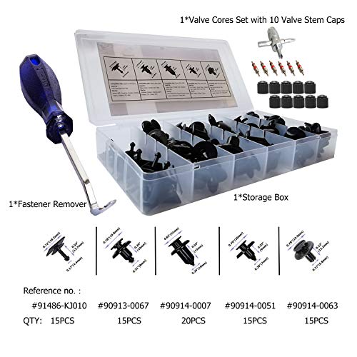 Dr.roc Replacement For Subaru Bumper Fender Clips With Fastenver Remover Kit For 90914-0007 90913-0067 90914-0051 91486-Kj010 90914-0063 #TOP1