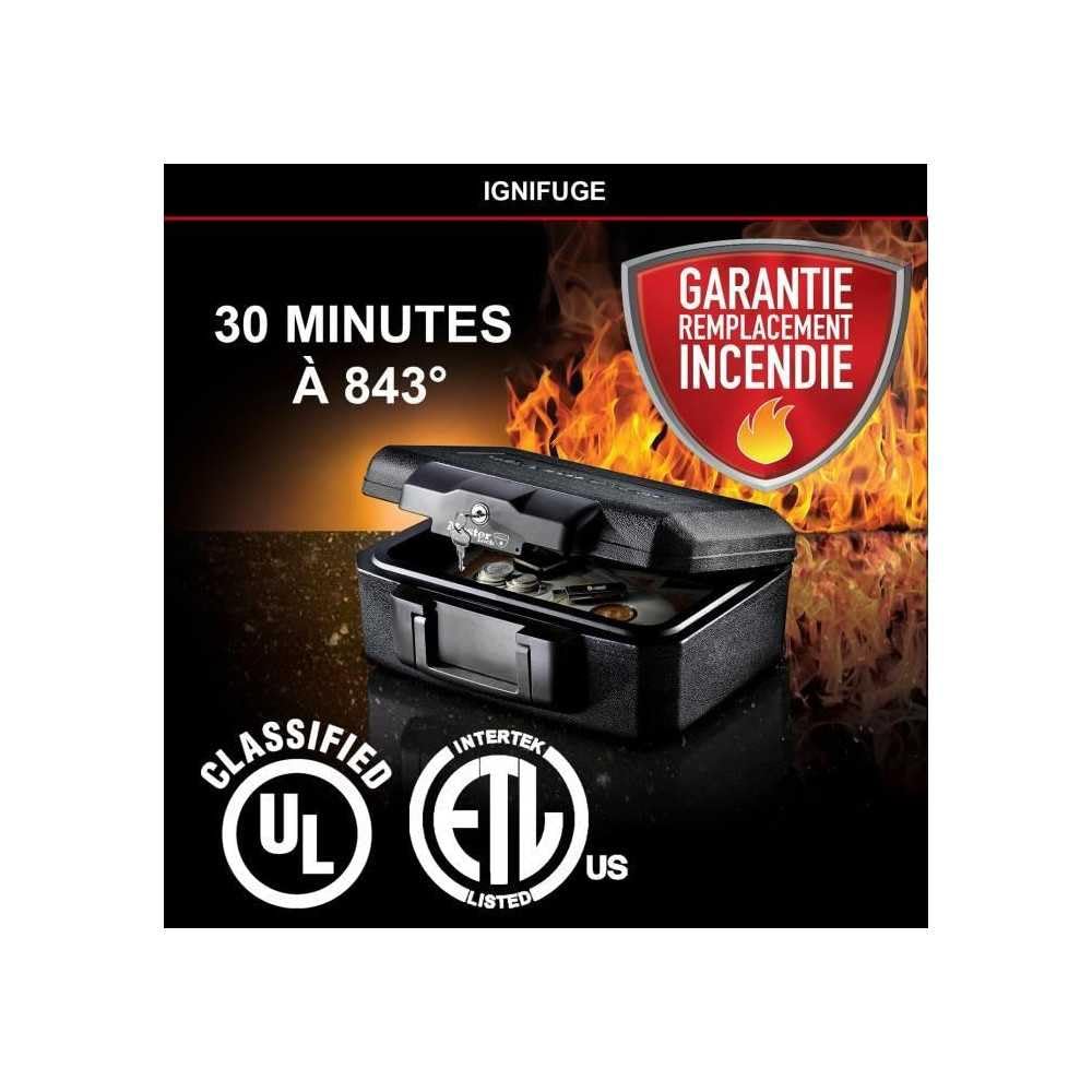 Coffre-fort ignifugé Master Lock L1200 - Protection des supports multimédias - Verrouillage a clé