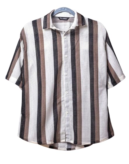 Image of Lunice Crochet Regular Fit Shirt for Men| Regular Fit Shirt for Men| Men Stylish Regular Fit Shirt | Men Printed Regular Fit Shirt