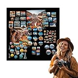Tableau magnétique élégant et fonctionnel – Ce tableau magnétique noir élégant est une solution idéale pour afficher des souvenirs de voyage, des photos, des notes et des informations importantes. Sa surface est fabriquée en tôle d’acier de haute qualité de 1 mm d’épaisseur, revêtue d’une peinture en poudre noire mate, garantissant ainsi durabilité et esthétique. Il s’adapte aussi bien aux intérieurs modernes qu’aux agencements plus classiques, apportant une touche de style à chaque pièce